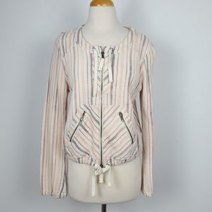 FREE PEOPLE Waffle Weave Jacket Size Medium
